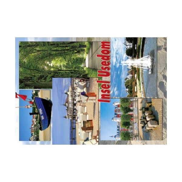 Insel Usedom Postkarte Ansichtskarte Ostseeinsel Hochformat 5 Fotomotive