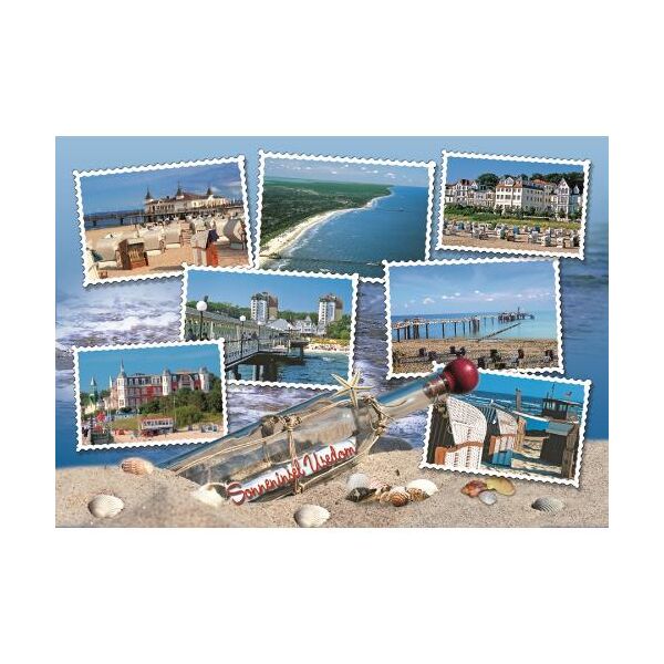 Insel Usedom Postkarte Ansichtskarte Ostseeinsel