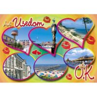 Insel Usedom Postkarte Ansichtskarte Ostseeinsel