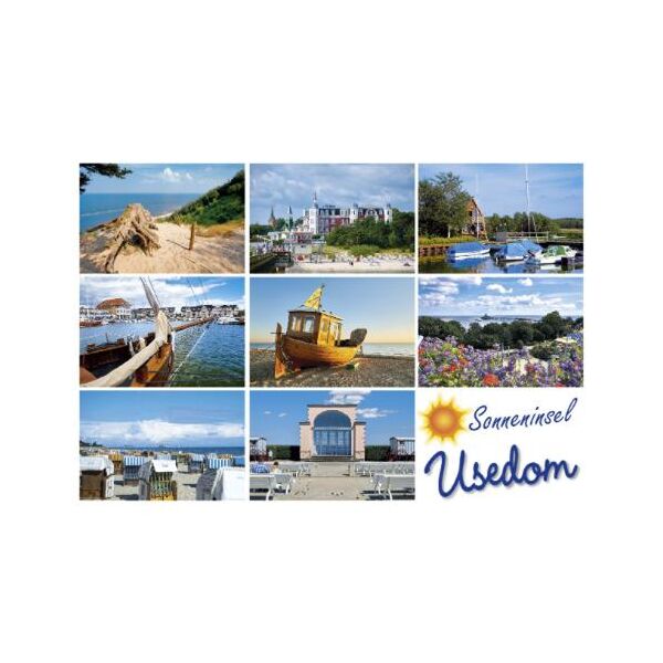 Insel Usedom Postkarte Ansichtskarte Ostseeinsel