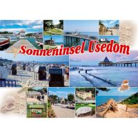 Insel Usedom Postkarte Ansichtskarte Ostseeinsel...