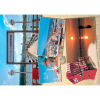 Koserow auf Usedom Postkarte Ansichtskarte 4 Fotos Ostseebad