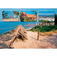 Koserow auf Usedom Postkarte Ansichtskarte 4 Motive...