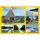 Koserow auf Usedom Postkarte Ansichtskarte 6 Fotos gelb Ostseebad