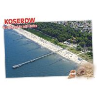 Koserow auf Usedom Postkarte Ansichtskarte Luftaufnahme...