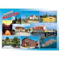 Malchow Mecklenburgische Seenplatte Postkarte Inselstadt...