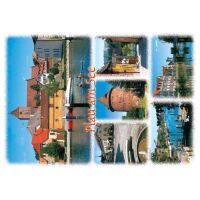 Plau am See Mecklenburgische Seenplatte Postkarte 6...