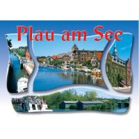 Plau am See Mecklenburgische Seenplatte Postkarte...
