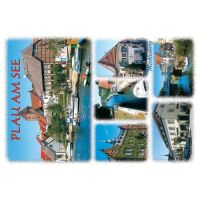 Plau am See Mecklenburgische Seenplatte Postkarte...