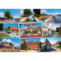 Plau am See Mecklenburgische Seenplatte Postkarte...