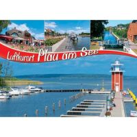 Plau am See Mecklenburgische Seenplatte Postkarte...