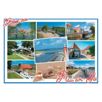 Plau am See Mecklenburgische Seenplatte Postkarte 9...