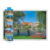 Plau am See Mecklenburgische Seenplatte Postkarte...