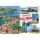 Röbel (Müritz) Mecklenburgische Seenplatte Postkarte Luftaufnahme 6 Fotos Ansichtskarte Grüße