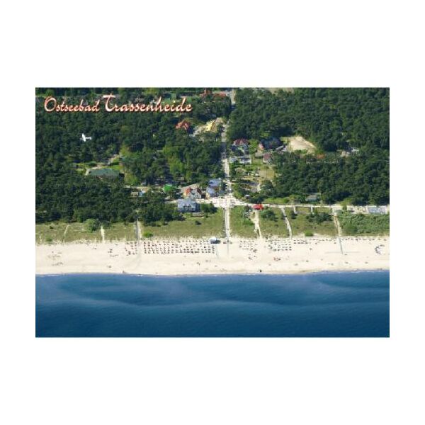 Trassenheide Postkarte Ansichtskarte Luftaaufnahme Ostsee Usedom