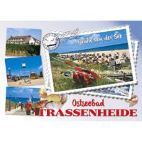 Trassenheide Postkarte Ansichtskarte Briefmarke Ostseebad...