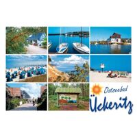 Ückeritz Postkarte Ansichtskarte Ostseebad Usedom 8...