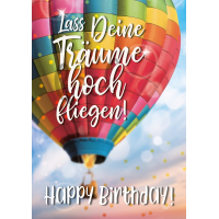 Geburtstag - Great Cards - Soundkarte und Lichtkarte im...