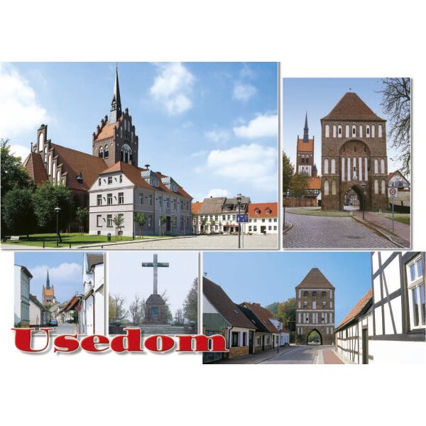 Insel Usedom Postkarte Ansichtskarte Ostseeinsel