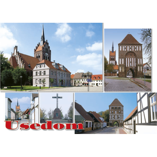 Insel Usedom Postkarte Ansichtskarte Ostseeinsel