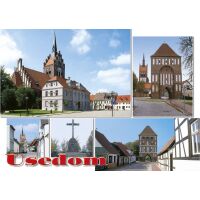 Insel Usedom Postkarte Ansichtskarte Ostseeinsel