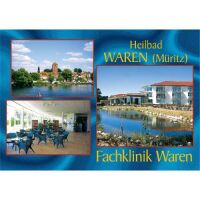 Waren (Müritz) Postkarte Ansichtskarte Fachklinik...