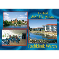 Waren (Müritz) Postkarte Ansichtskarte Fachklinik...