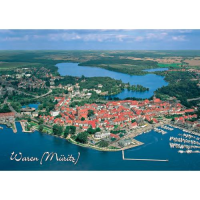 Waren (Müritz) Postkarte Ansichtskarte Luftaufnahme...