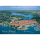 Waren (Müritz) Postkarte Ansichtskarte Luftaufnahme Heilbad Mecklenburgische Seenplatte