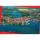 Waren (Müritz) Postkarte Ansichtskarte Luftaufnahme rot Heilbad Mecklenburgische Seenplatte