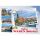 Waren (Müritz) Postkarte Ansichtskarte Briefmarke 4 Bilder Heilbad Mecklenburgische Seenplatte