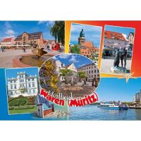 Waren (Müritz) Postkarte Ansichtskarte Kreis 6...