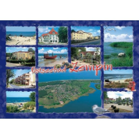 Zempin  Postkarte Ansichtskarte 12 Fotomotive Ostseeebad...