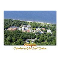 Zempin  Postkarte Ansichtskarte Luftaufnahme Ostseeebad...