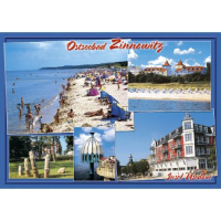 Zinnowitz Postkarte Ansichtskarte 5 Fotomotive Ostseebad...