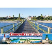 Zinnowitz Postkarte Ansichtskarte Urlaubsgrüße...
