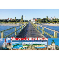 Zinnowitz Postkarte Ansichtskarte Urlaubsgrüße...