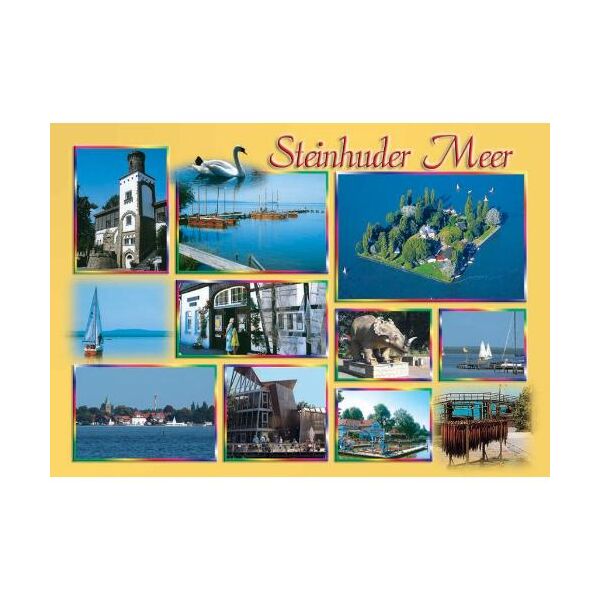 Steinhuder Meer Postkarte 11 Fotomotive Ansichtskarte Niedersachsen