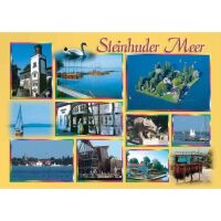 Steinhuder Meer Postkarte 11 Fotomotive Ansichtskarte...