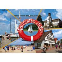 Steinhuder Meer Postkarte Rettungsring 6 Fotomotive...
