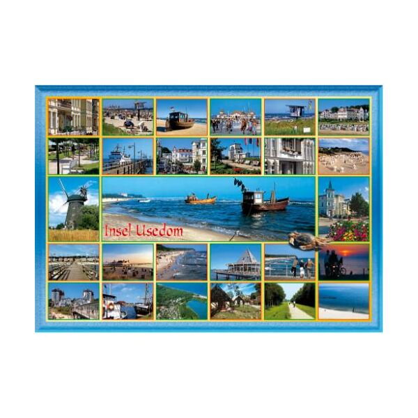 Insel Usedom Postkarte Ansichtskarte LUX Ostsee Usedom