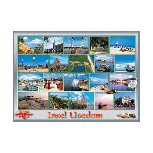 Insel Usedom Postkarte Ansichtskarte LUX Ostsee Usedom
