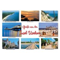 Insel Usedom Postkarte Ansichtskarte LUX Ostsee Usedom
