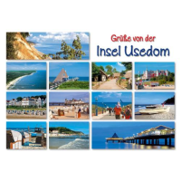 Insel Usedom Postkarte Ansichtskarte LUX Ostsee Usedom