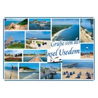 Insel Usedom Postkarte Ansichtskarte LUX Ostsee Usedom