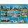 Zinnowitz Postkarte Ansichtskarte 12x17cm 9 Fotomotive Postkarte Ostseebad Usedom