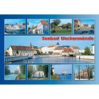 Ueckermünde Postkarte Ansichtskarte 9 Fotomotive...