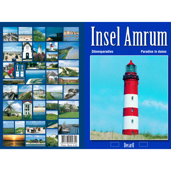 Insel Amrum Broschüre Prospekt Inselführer Dünenparadies Nordseeinsel