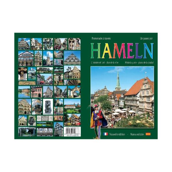 Hameln Broschüre Prospekt Stadtführer deutsch-französich Rattenfängerstadt