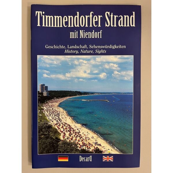 Timmendorfer Strand Broschüre Prospekt Regionalführer deutsch-englisch Ostsee Schleswig-Holstein